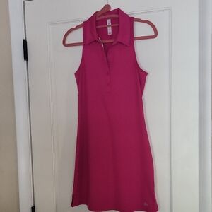 ALO Yoga Fuchsia Sleeveless Mini Dress